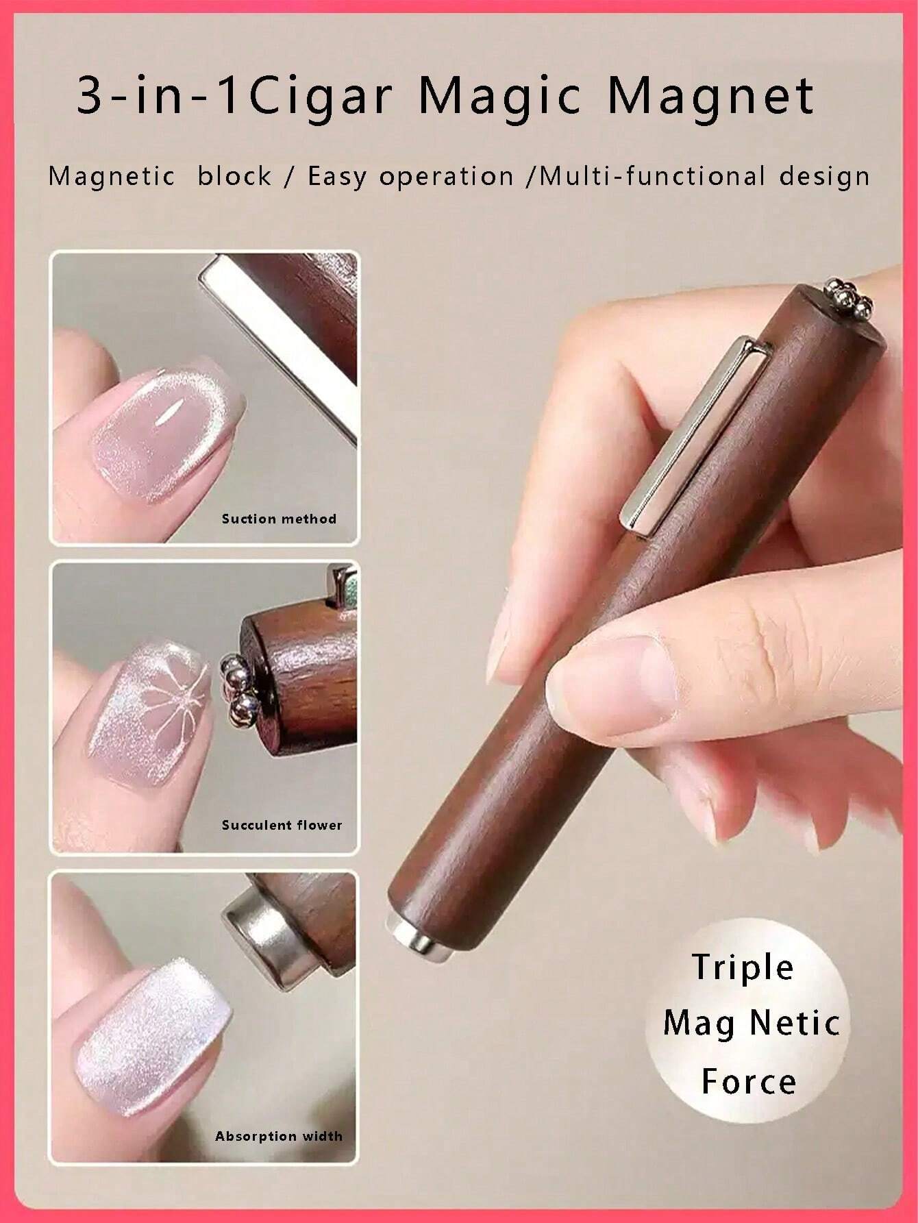 18260 1b-051 herramienta multiusos de arte de uñas