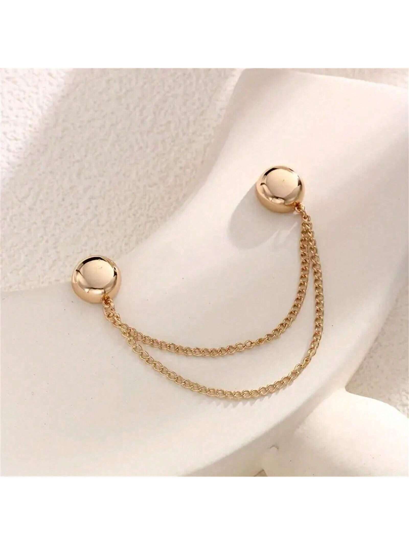 17698 1b-040 Pinza magnética ajustable para pantalones y puños 2 Pzas