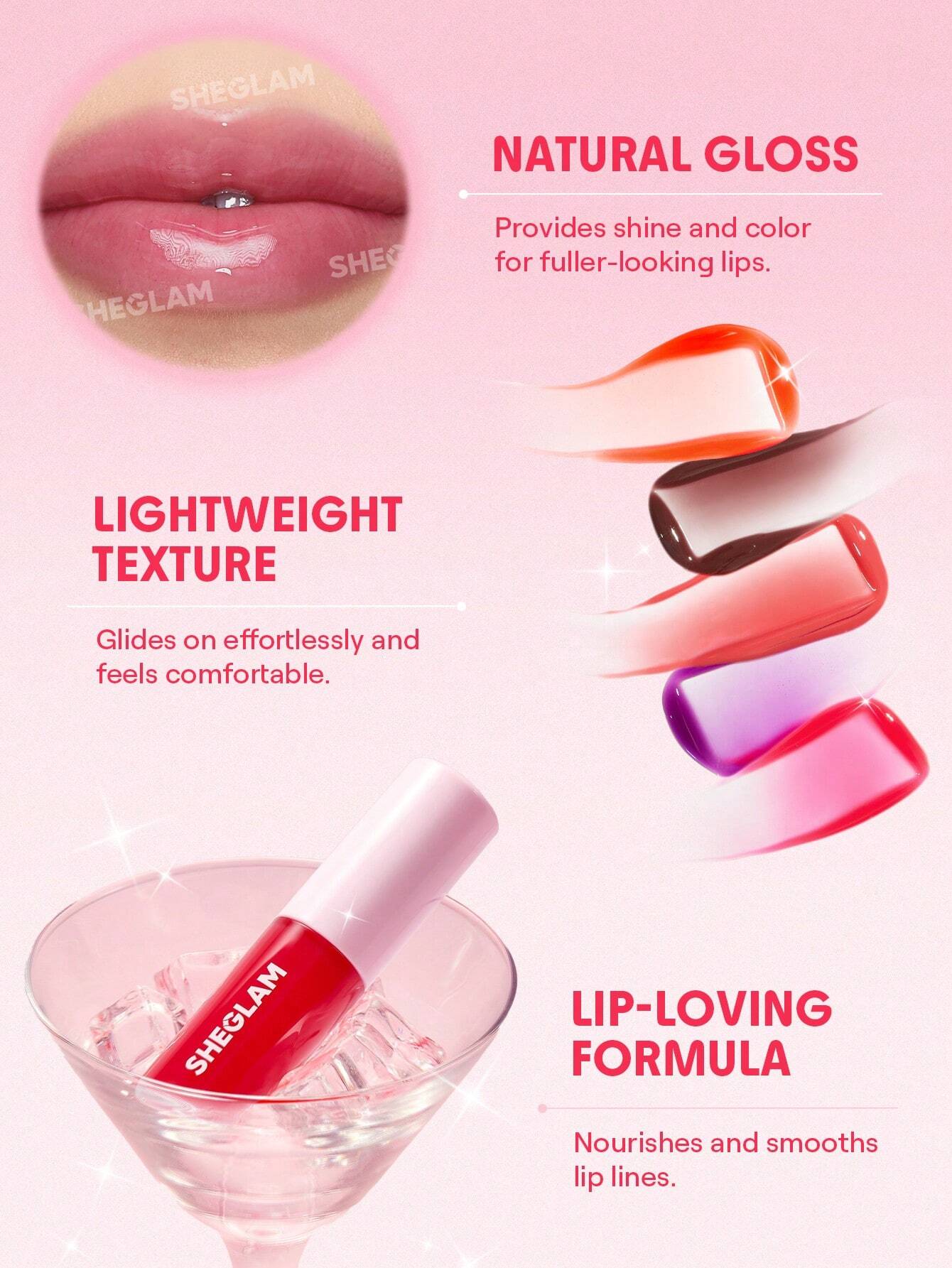 18450 1b-062 SHEGLAM BáLsamo De Labios Con Tinte Jelly Wow 1 Pza
