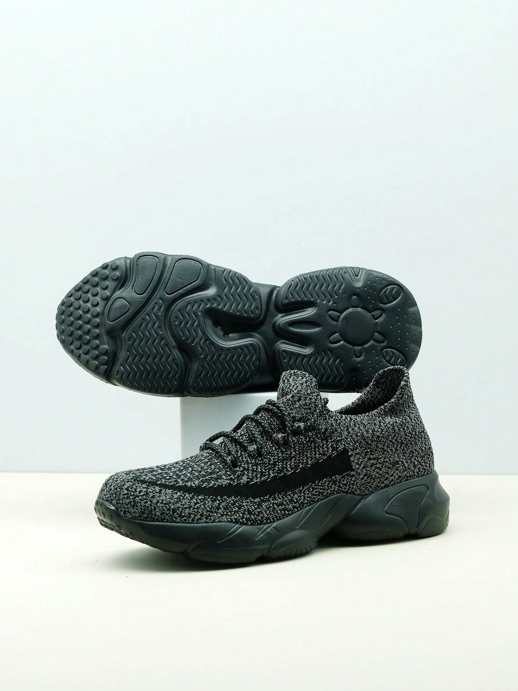 19186 1c-009 Zapatillas deportivas con estampado de camuflaje