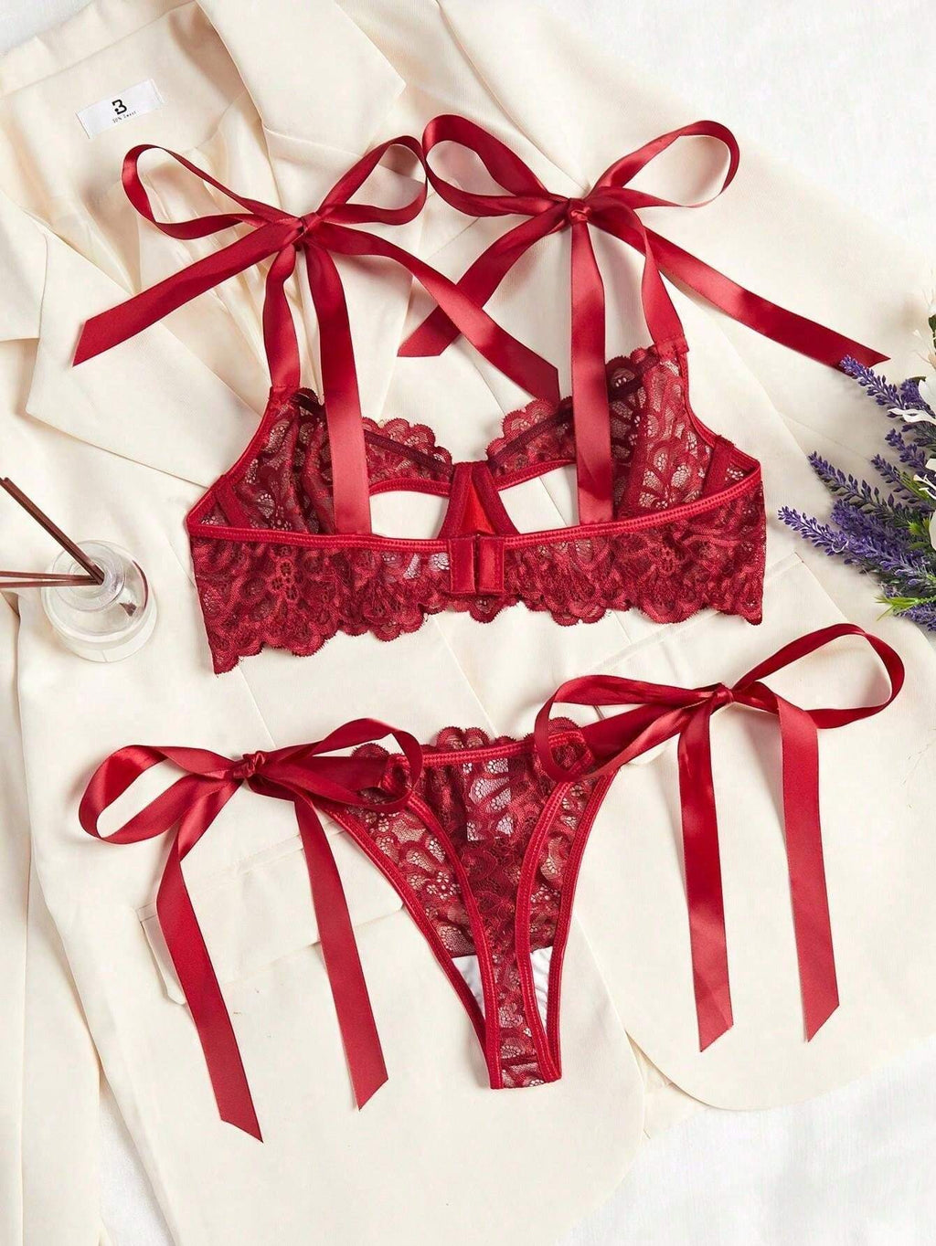 19792 id- 219 Conjunto de lencería sexy 2Pzs