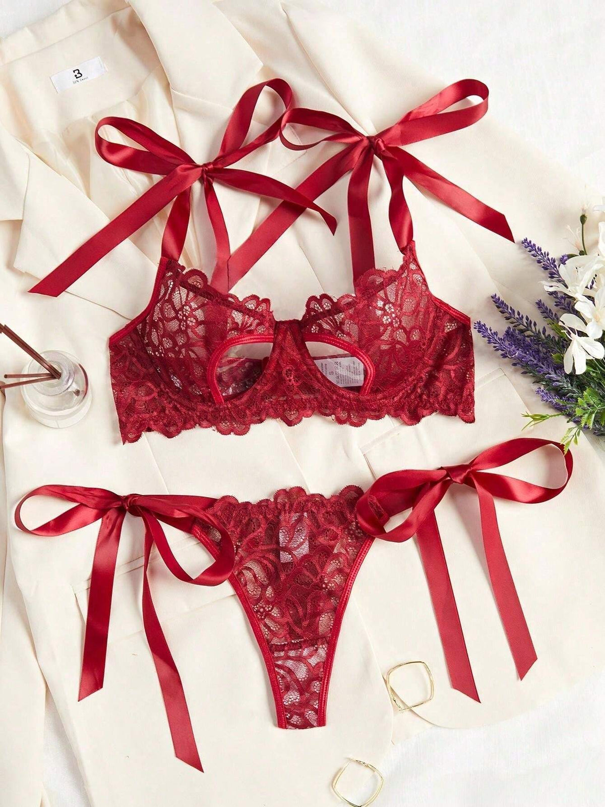 19941 1a-018 Conjunto de lencería sexy 2Pzs