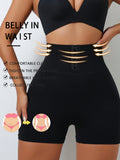 19004 1a-113 Short faja con cintura alta y hebilla 1 Pza