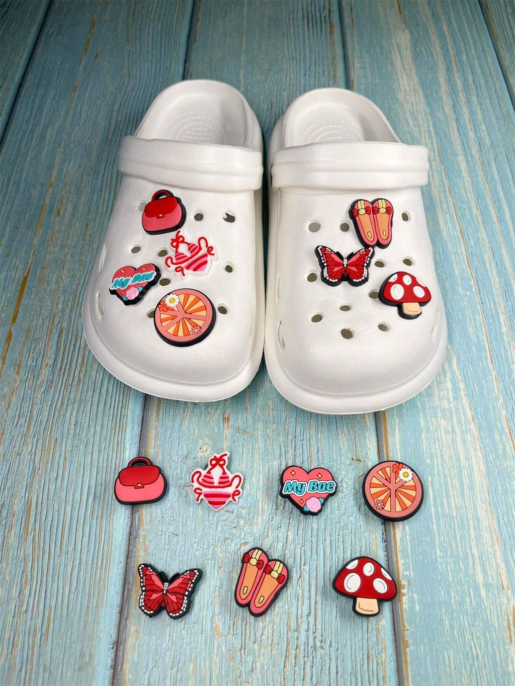 17885 1t-010 Crocs ligeros + Pines