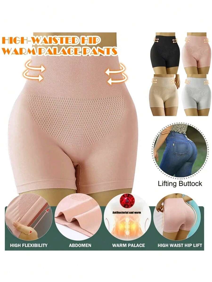 19002 1a-113 Short deportivos de cintura alta sin costuras 1 Pza