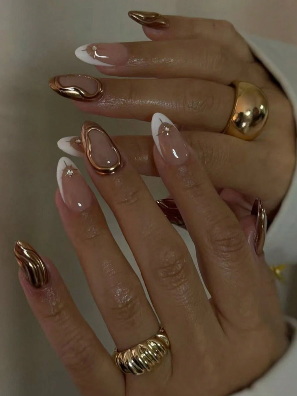 18264 1b-051 Set de uñas elegantes 30 Pzas