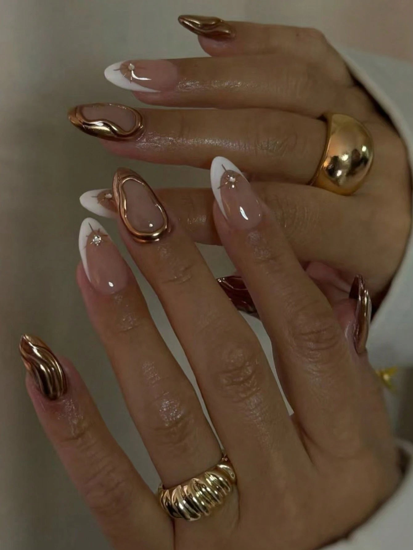 18264 1b-051 Set de uñas elegantes 30 Pzas