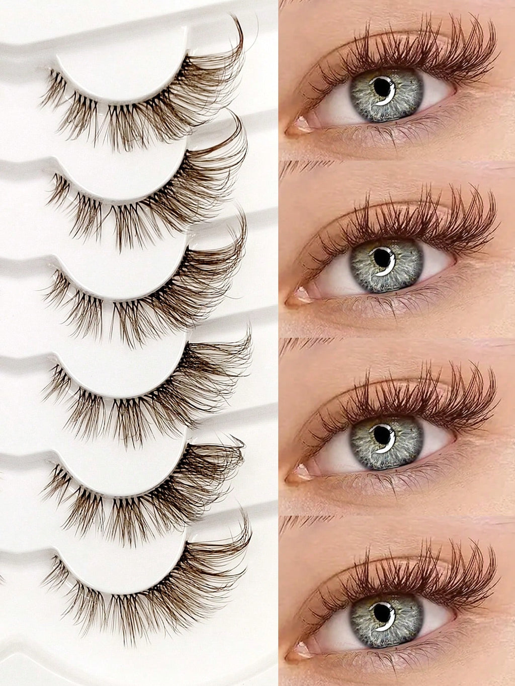 18824 1b-144 Pestañas Ultra-realistas 6 Pares