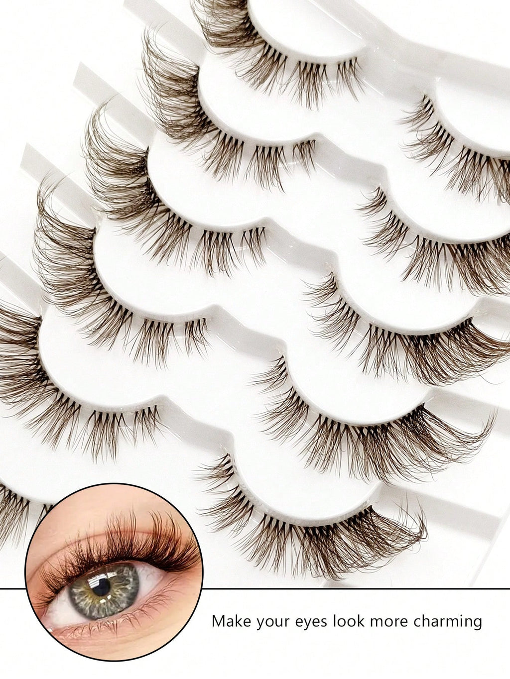 18824 1b-144 Pestañas Ultra-realistas 6 Pares