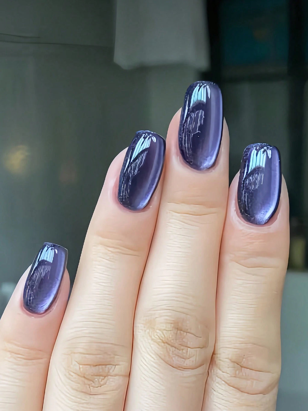 19105 1b-173 Uñas postizas elegante 24 Pzas