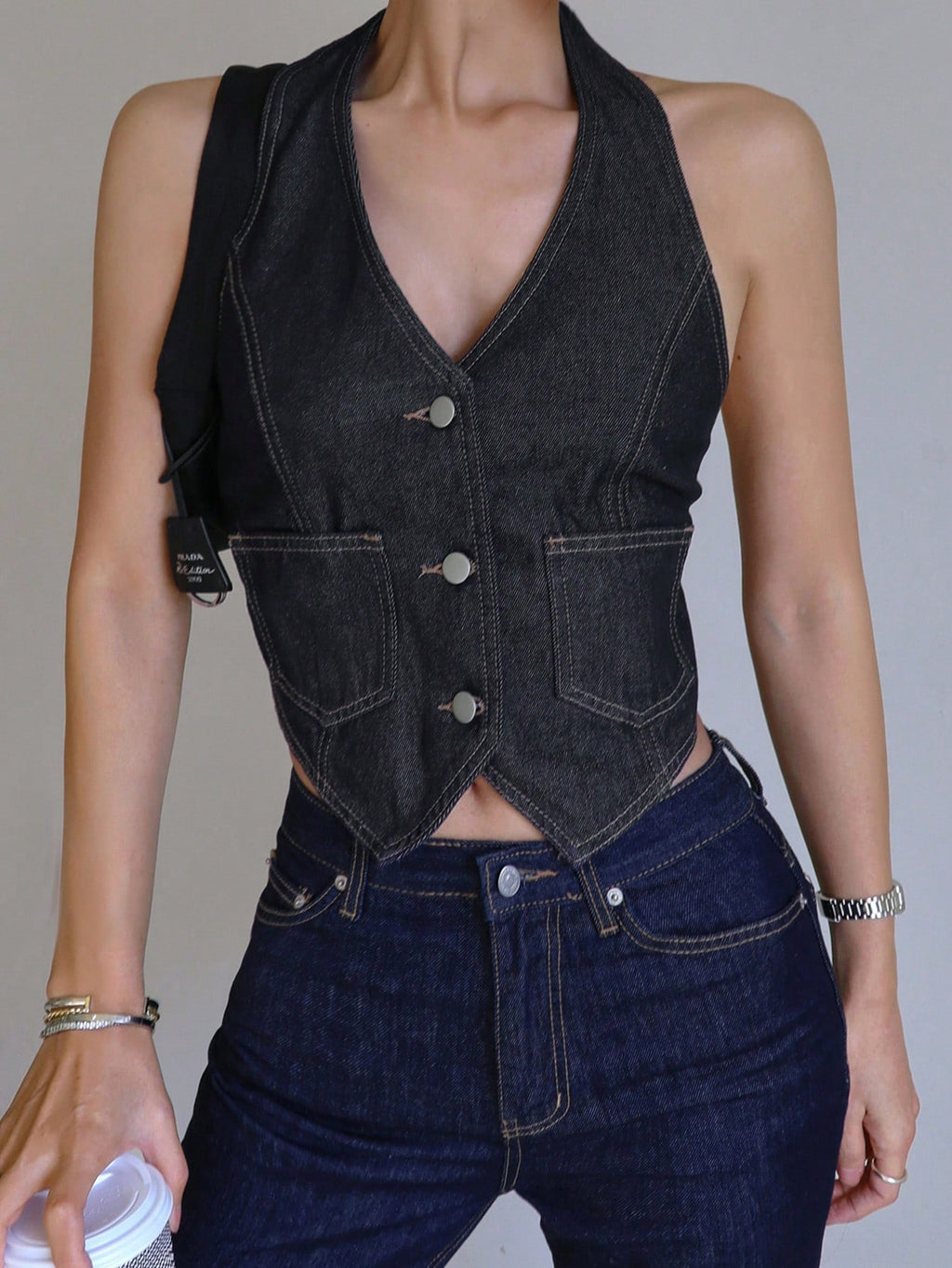 19539 1a-115 Top de tirantes y espalda descubierta 1 Pza