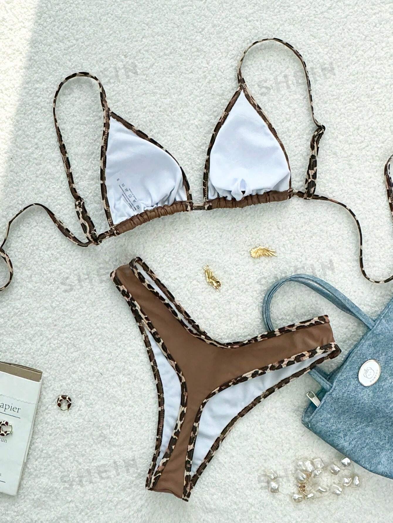 19255 1a-002 Bikini tirantes leopardo sexy 2 Pzas