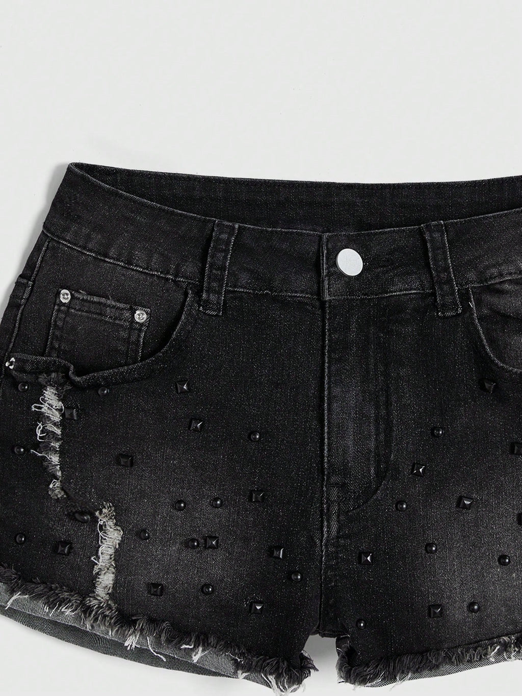 19516 1a-131 Short de mezclilla de cintura baja 1 Pza