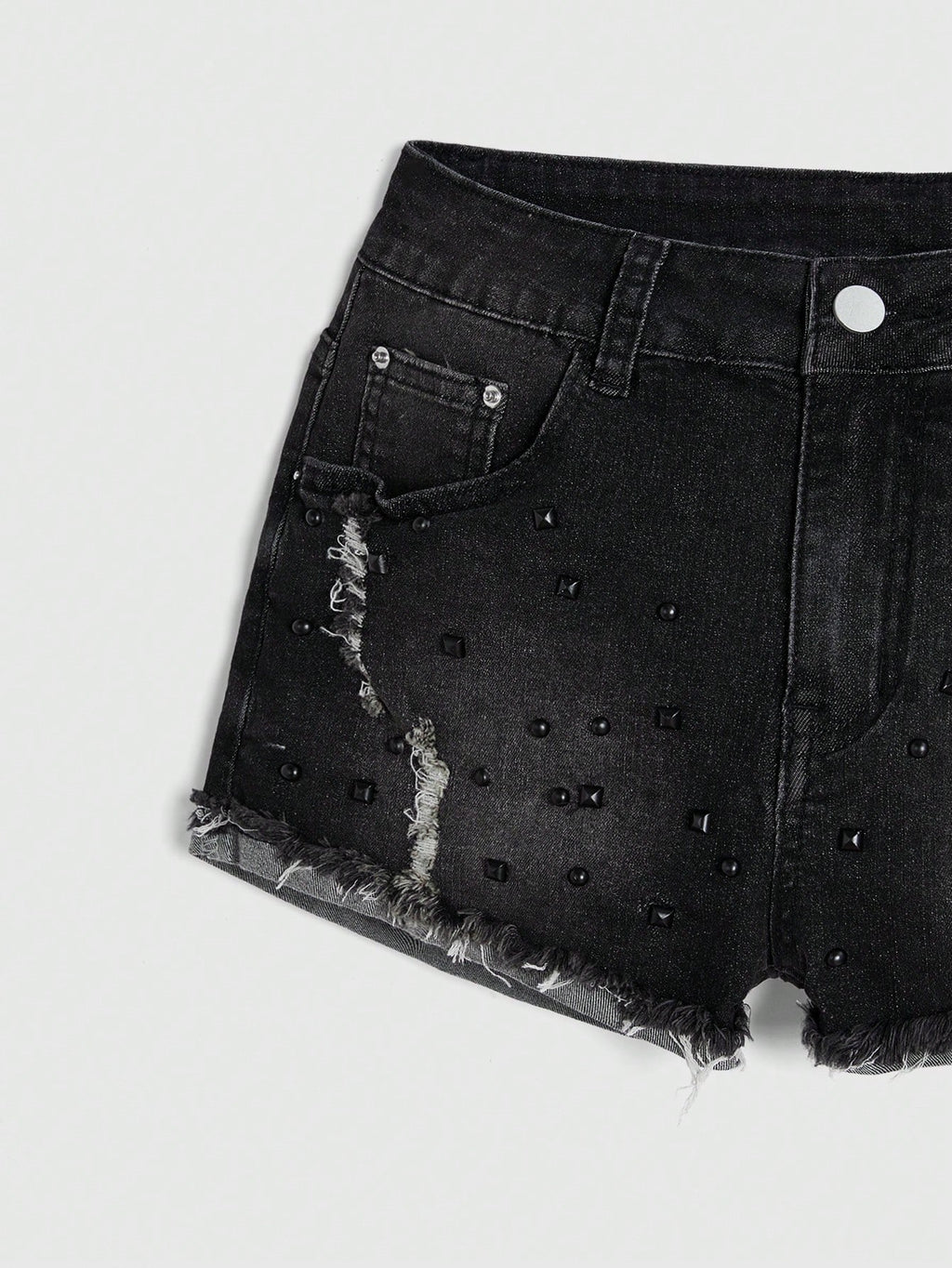 19516 1a-131 Short de mezclilla de cintura baja 1 Pza