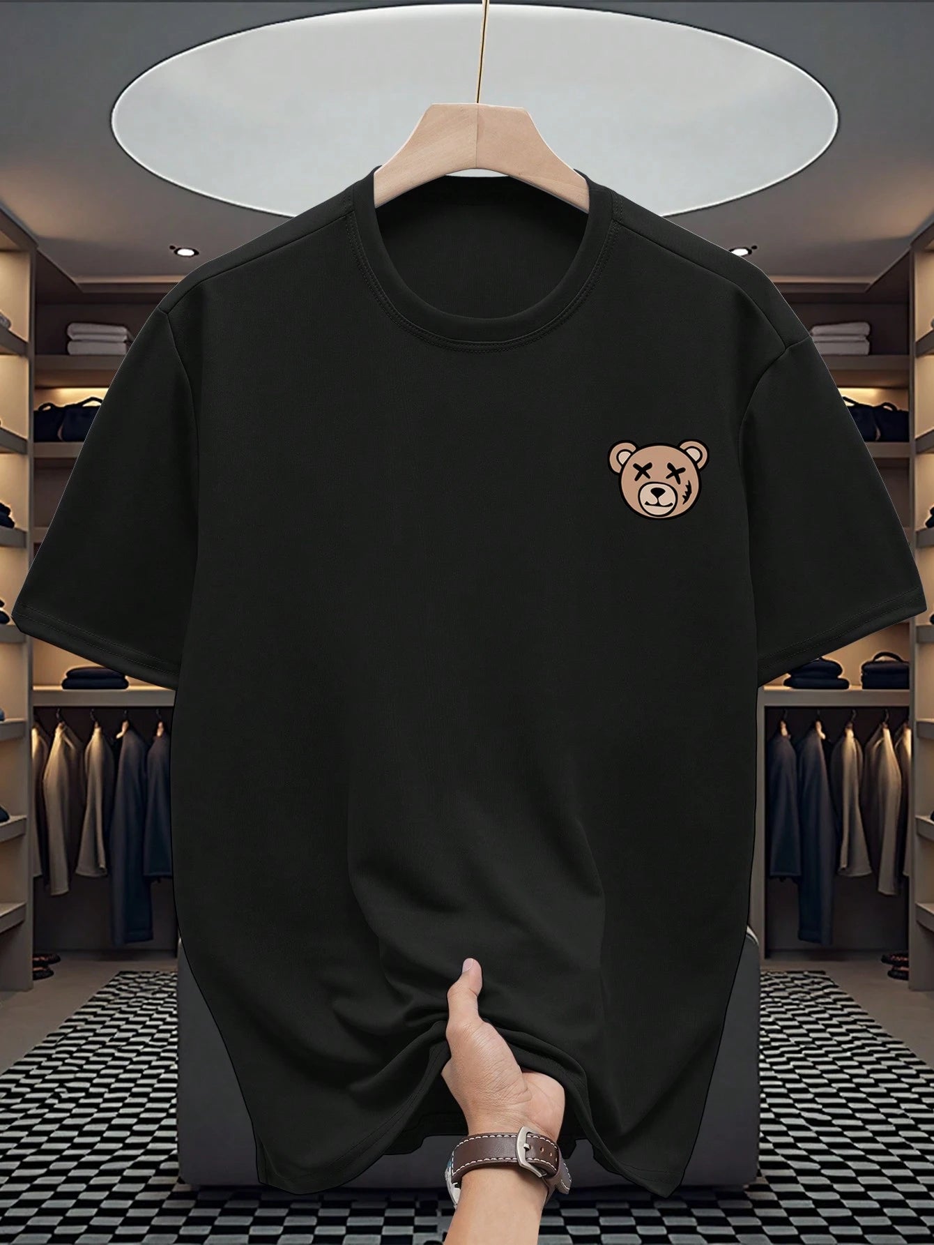 18851 1a-119 Camiseta de manga corta casual 1 Pza