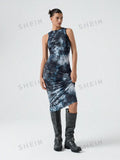 18337 1t-007 Vestido largo ajustado 1 Pza