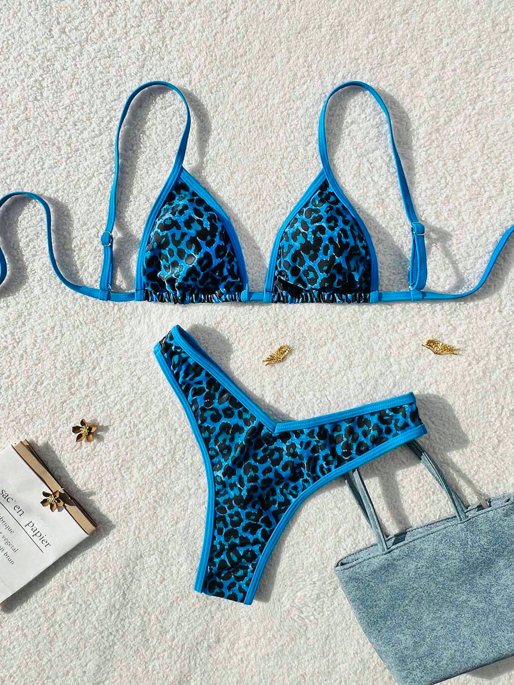 19710 ID-218 Bikini Diseño Leopardo 2 Pzas