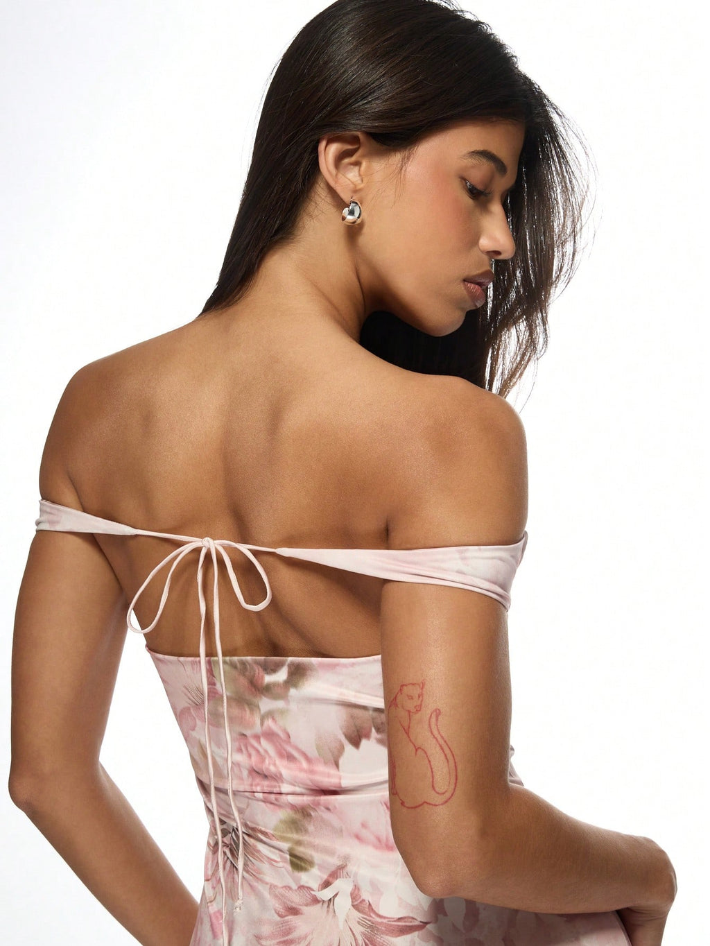 19362 1a-049 Vestido largo tipo bandeau 1 Pza