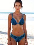 19710 1t-002 Bikini Diseño Leopardo 2 Pzas