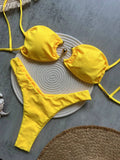 19715 ID-218 Bikini Anudado Metalico 2 Pzas