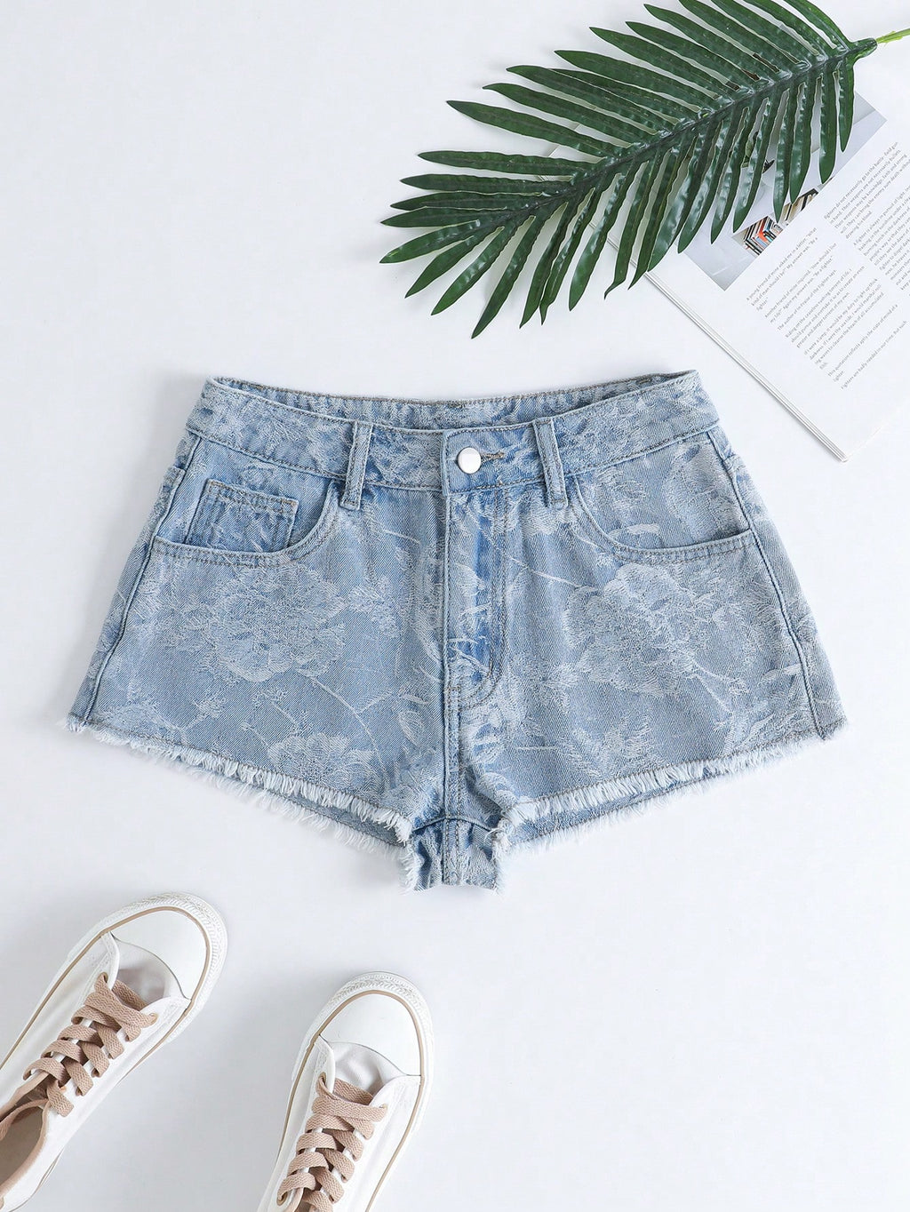 19544 1a-116 Shorts vaqueros casuales 1 Pza