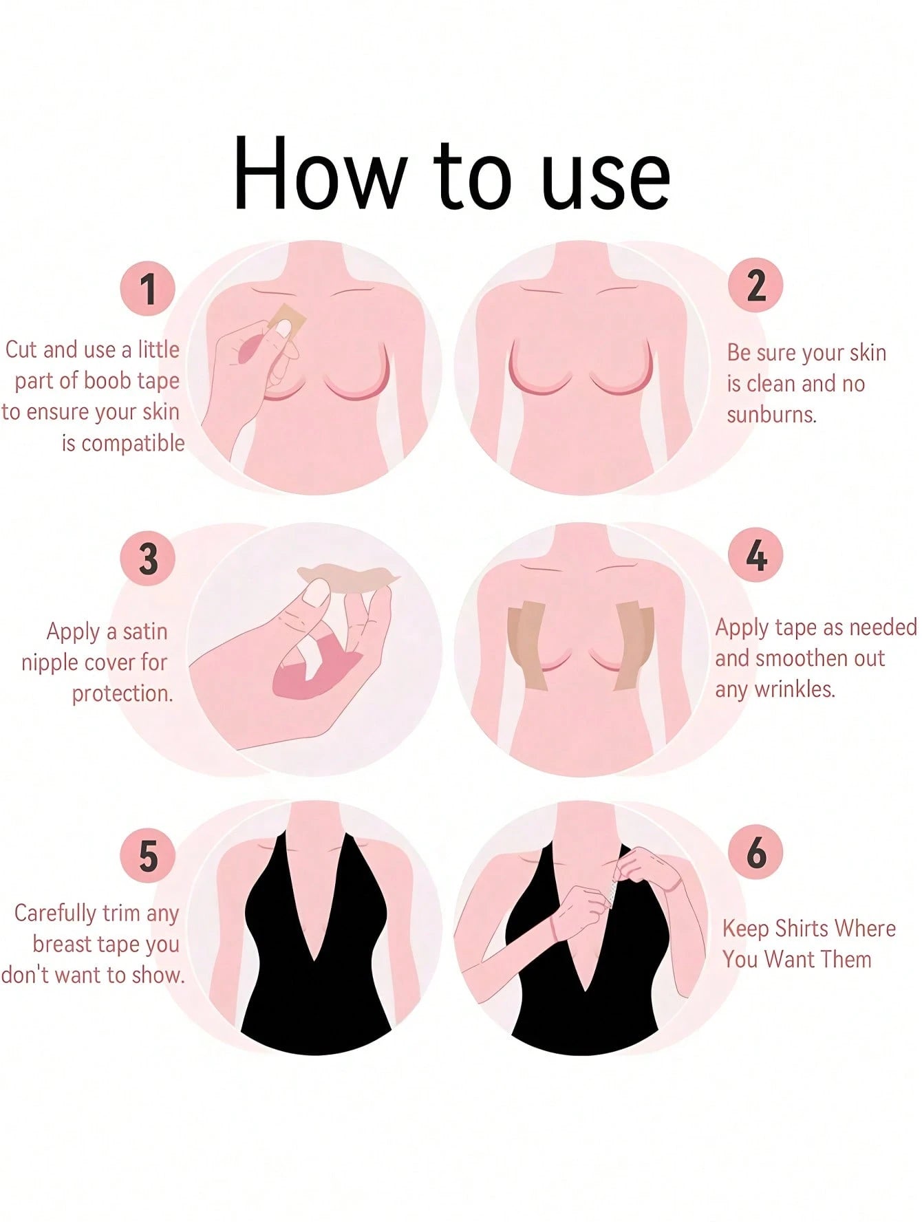 19942 1a-009 Cinta adhesiva desechable para levantar el sostén