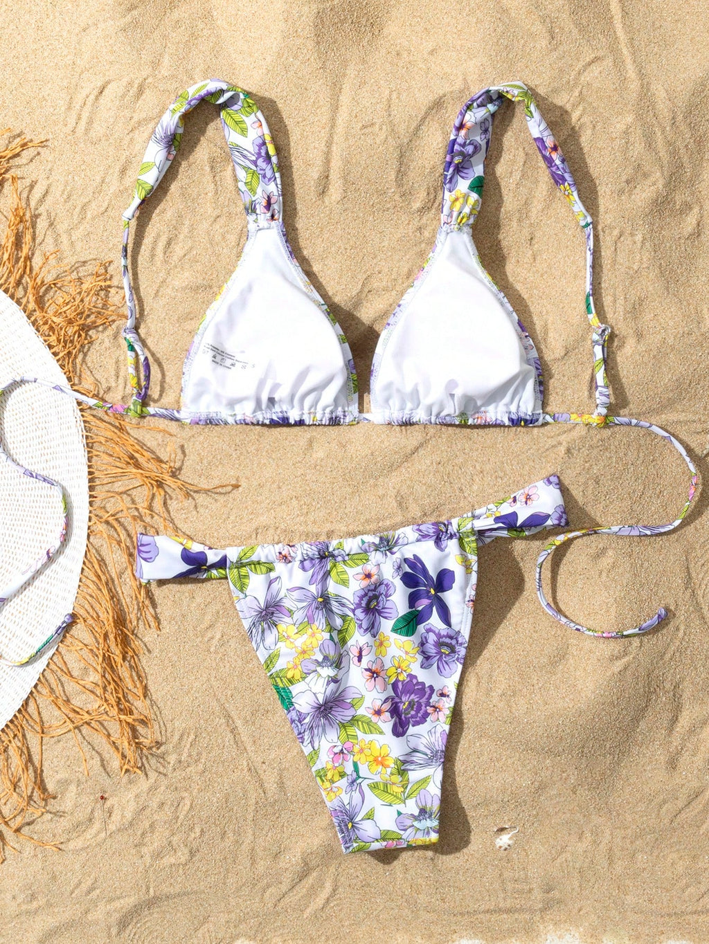 19713 ID-218 Bikini estampado floral 2 Pzas