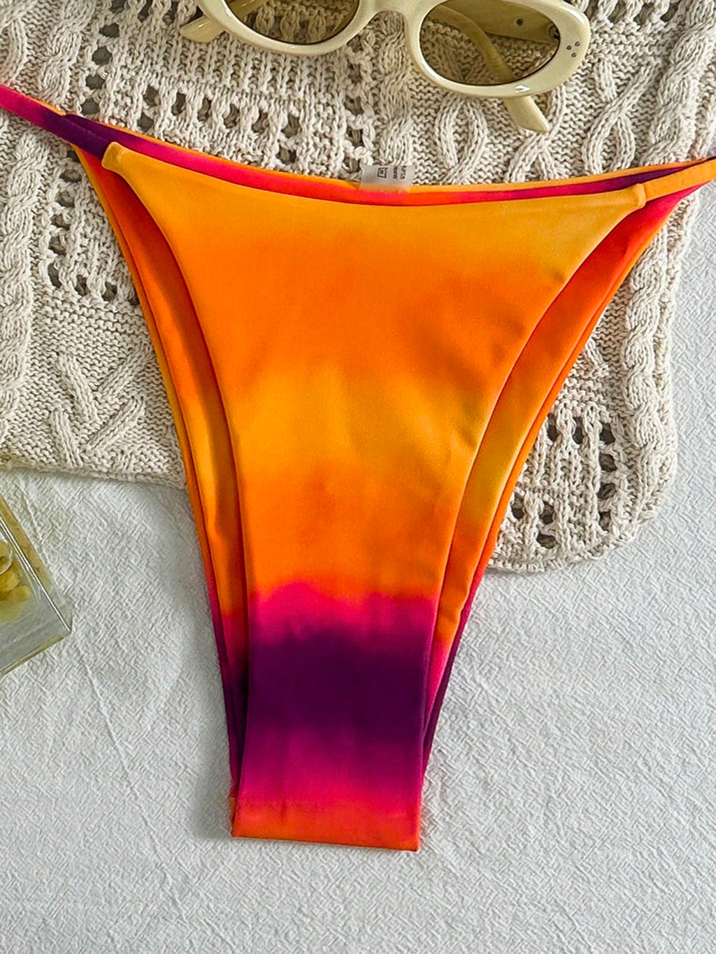 19911 1a-082 Conjunto de Bikini Sexy con Estampado Degradado 2Pzs