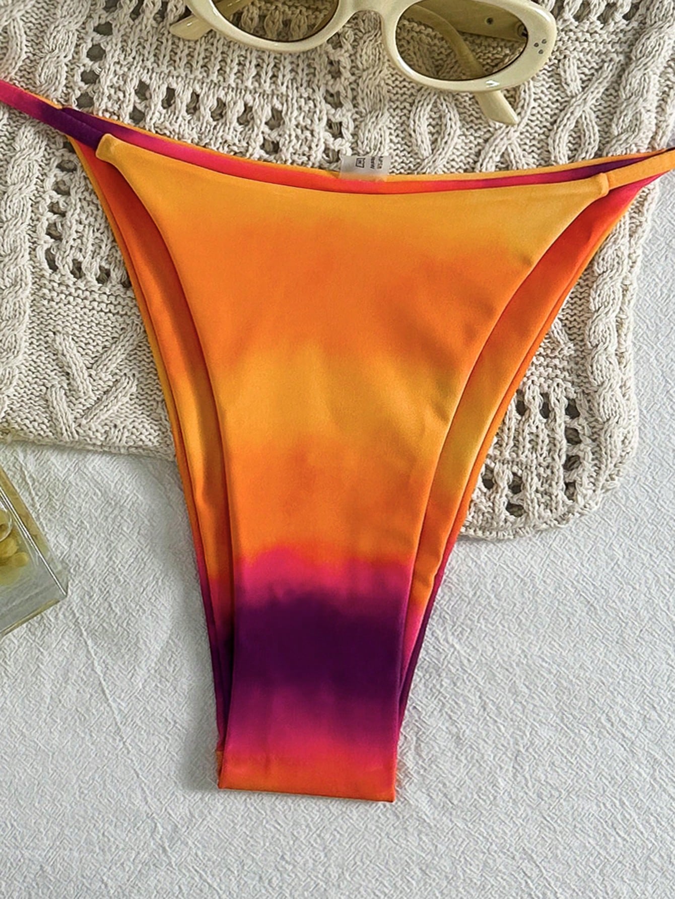 19911 1a-082 Conjunto de Bikini Sexy con Estampado Degradado 2Pzs