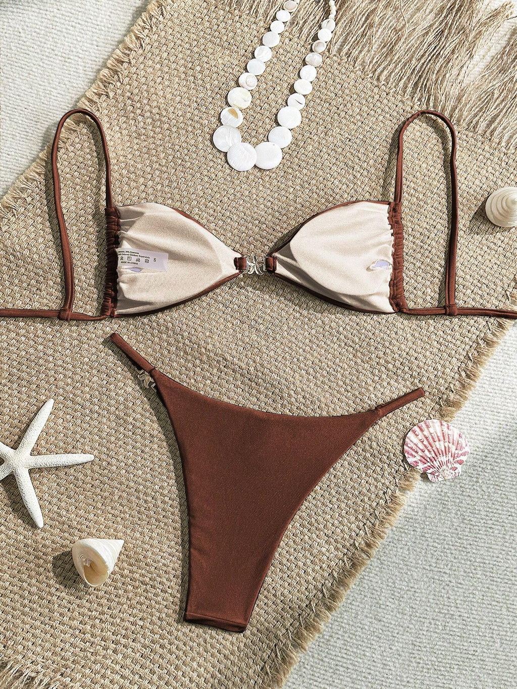19708 ID-218 Bikini Diseño Estrella 2 Pzas