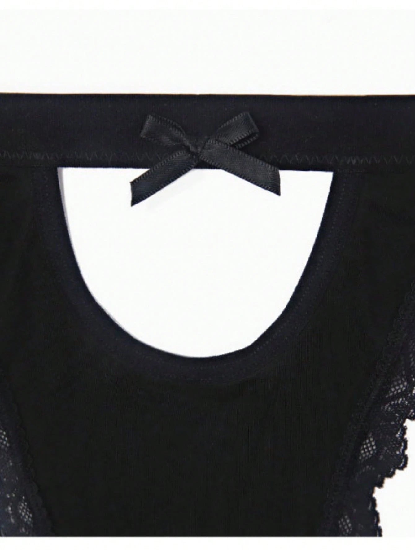 19943 1a-018 Calzones tipo tanga con estampado personalizado de letra de cristal