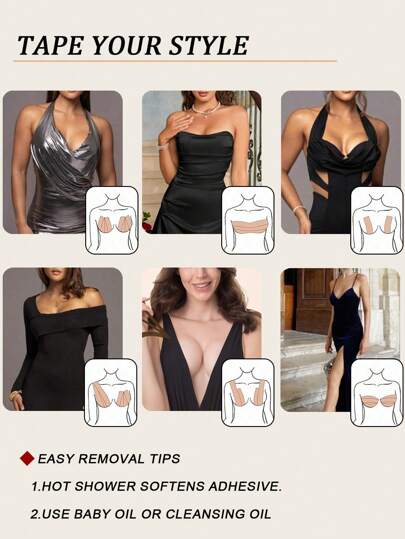 19942 1a-009 Cinta adhesiva desechable para levantar el sostén