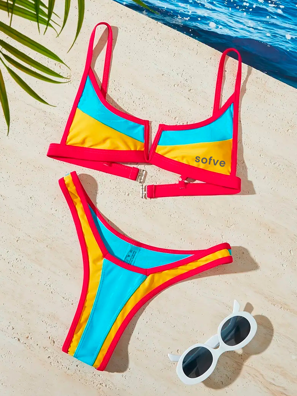 19970 - id-117 Traje de baño de mujer con tirantes