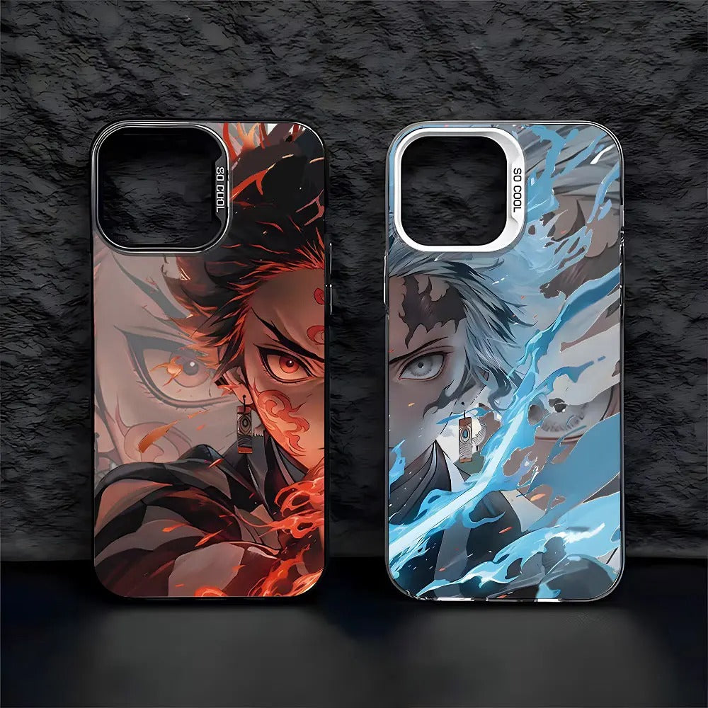 16428 2t-014 Funda de teléfono de Anime Demons Slayers