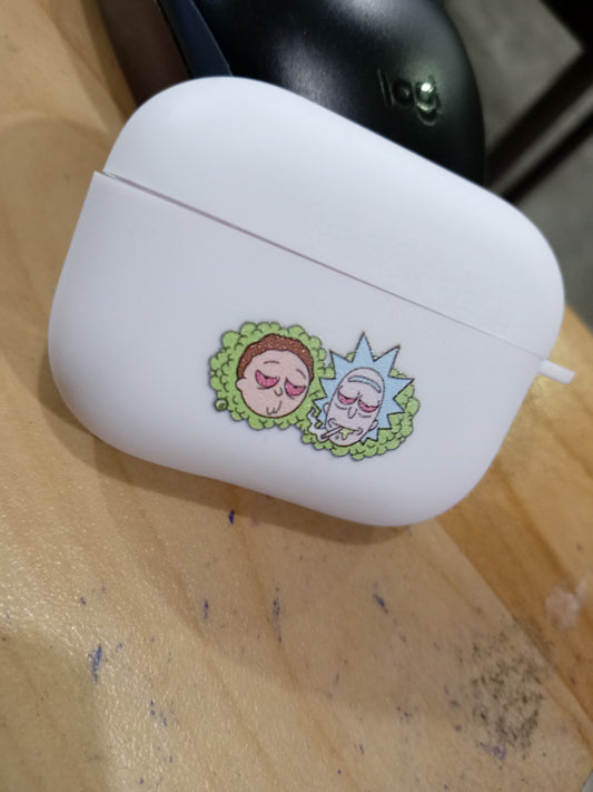 10796 2t-007 Funda de silicona con dibujos animados para Airpods