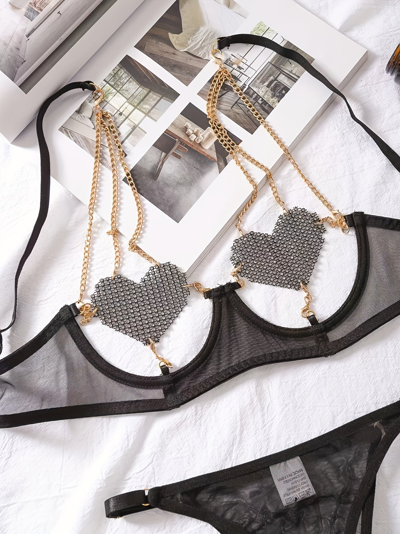 19597 ID-265 Conjunto de lencería Sexy 2 Pzas