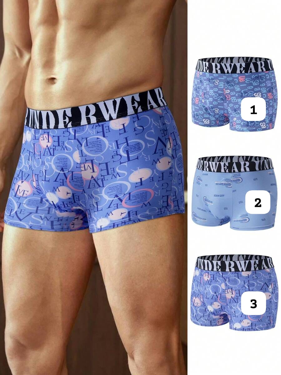 13880 1a-117 Boxer 1 pieza Para Hombres Con Cintura Elástica