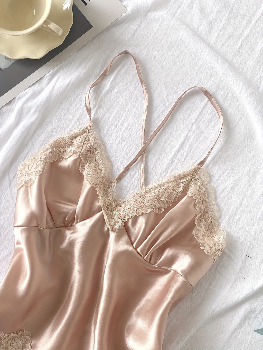 19615 1a-119 Camisón de Encaje 1 Pza