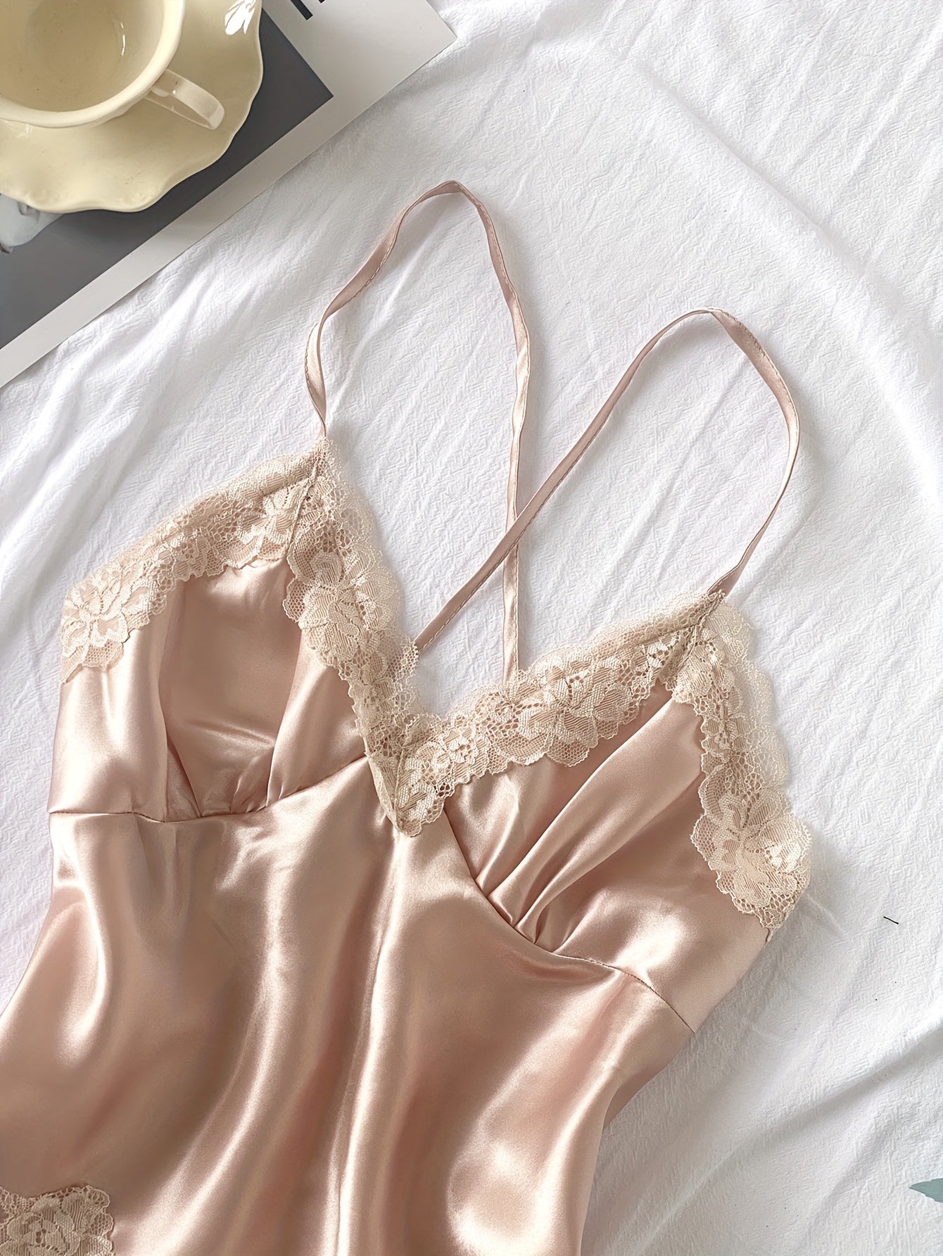 19615 1a-119 Camisón de Encaje 1 Pza