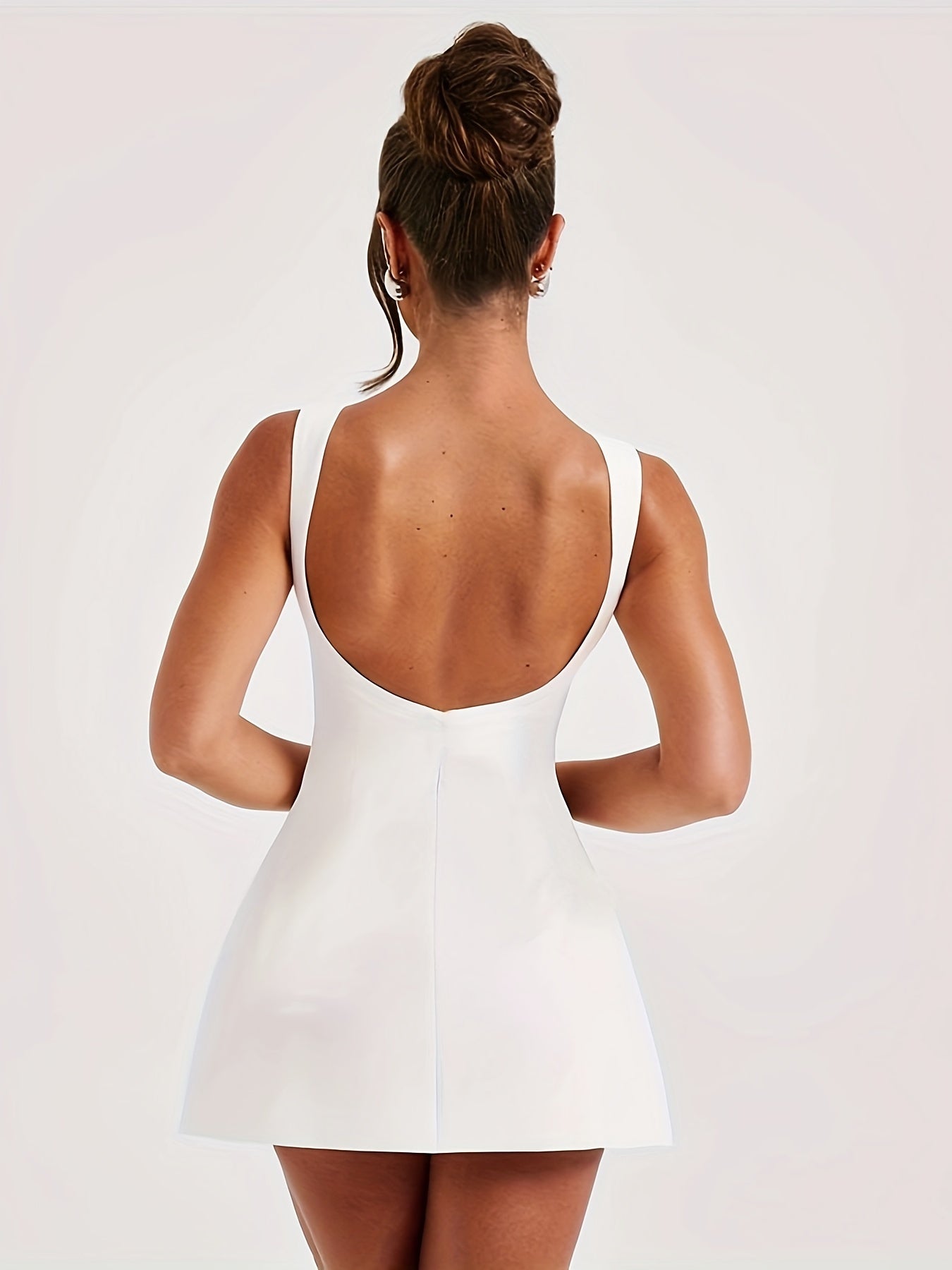 18501 1t-005 Vestido Sin Espalda Ajustado 1 Pza