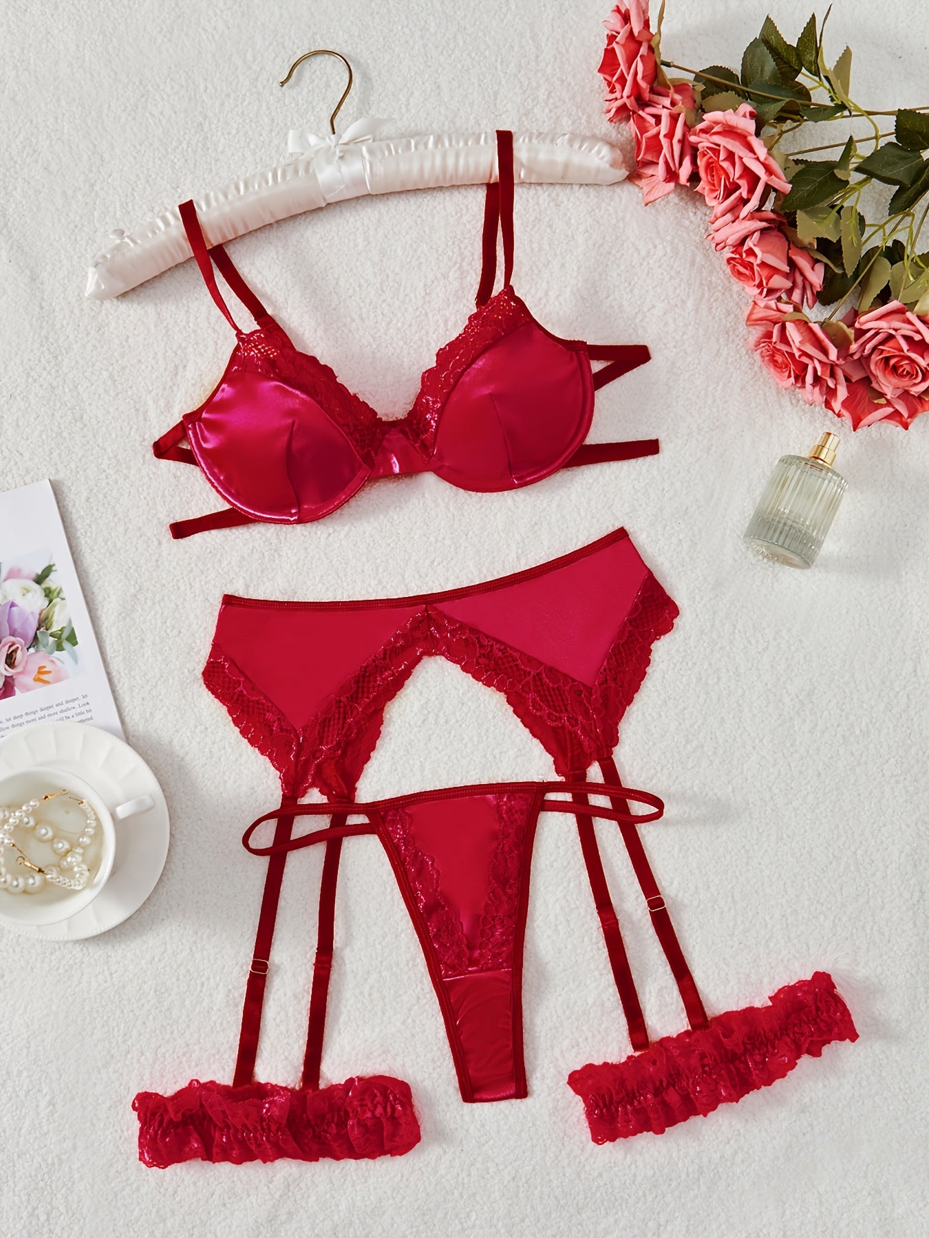 19621 ID-263 Conjunto de encaje 4 Pzas