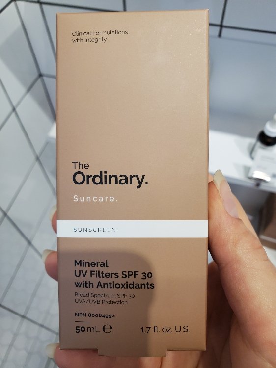 18303 1b-019 The Ordinary Mineral UV Filters SPF 30 | Protección Solar