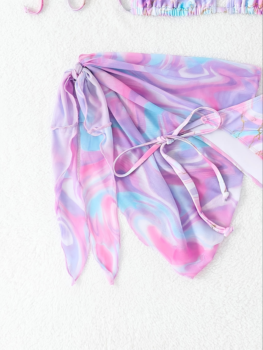 19669 1a-104 Conjunto Bikini Multicolor 3 Pzas