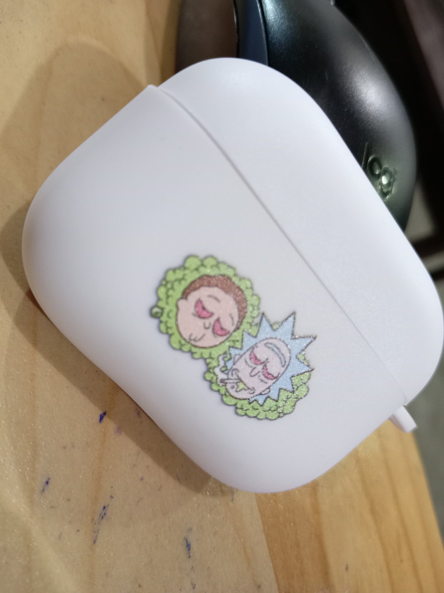 10796 2t-007 Funda de silicona con dibujos animados para Airpods