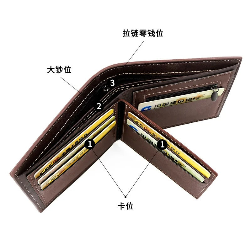 15236 1c-02-05 Cartera de cuero 1 Pza