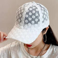 15604 1a-031 Gorra con encaje de flores 1 Pza