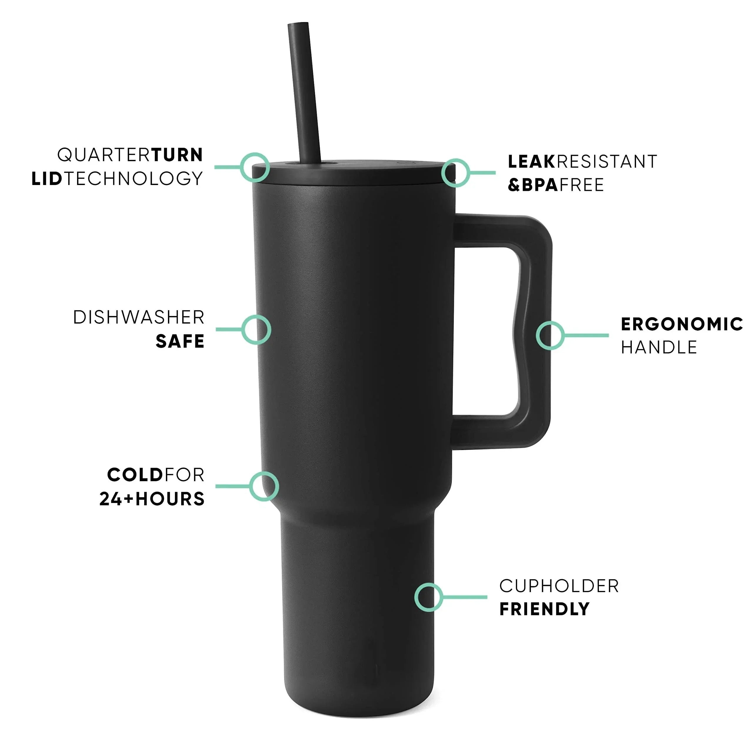 16378 1c-004 Vaso con asa y tapa 2 Pzas