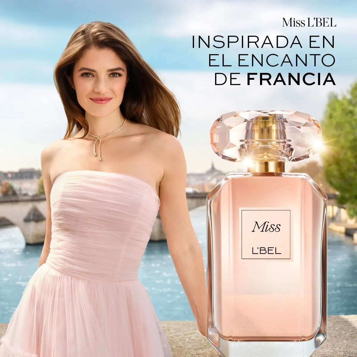 10039 1t-008 Perfume de mujer Miss L'BEL 50ml