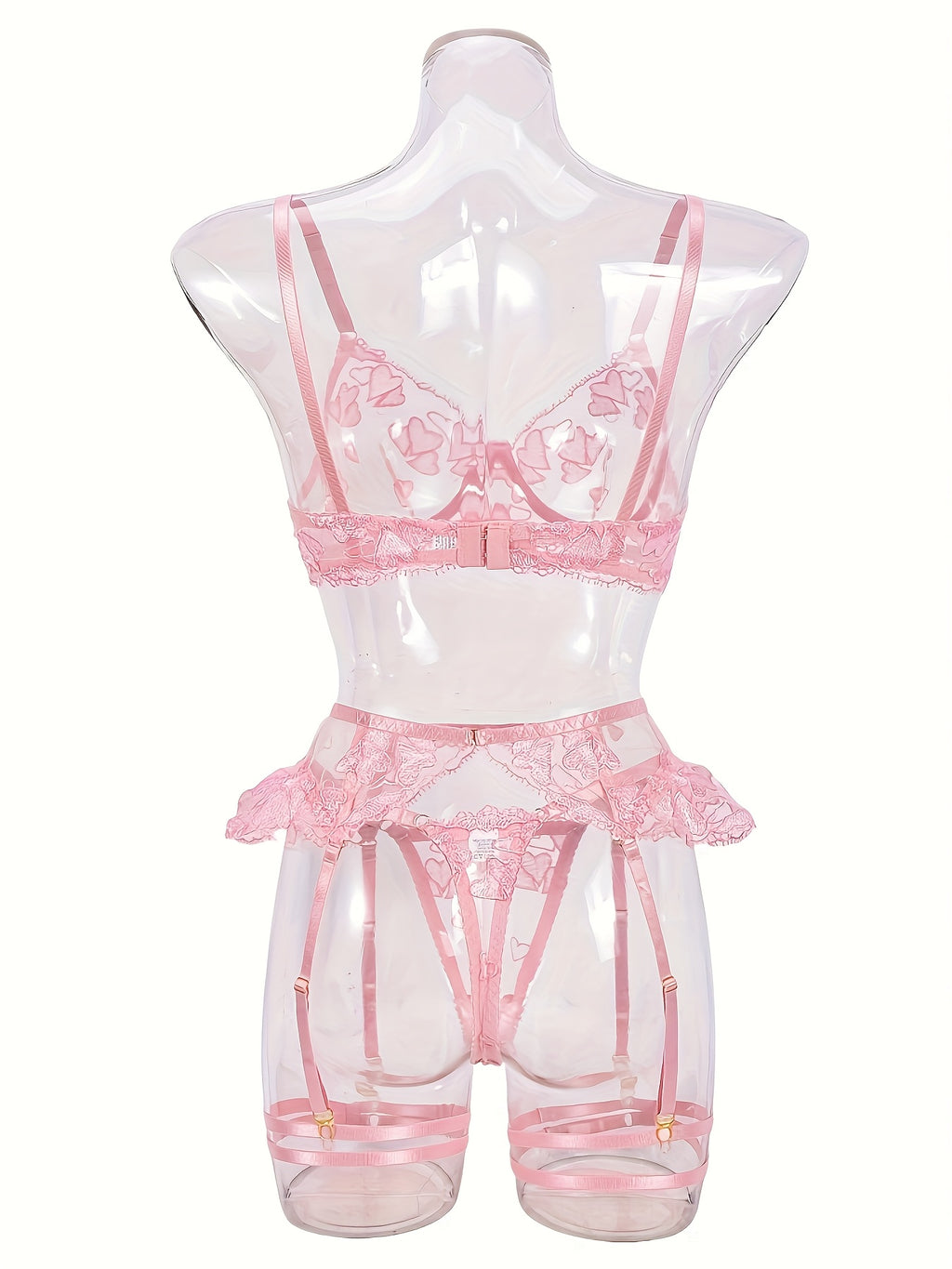 19561 ID-265 Lencería Sexy 4 Pzas