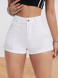 19663 1t-007 Short Mezclilla con Dobladillo 1 Pza